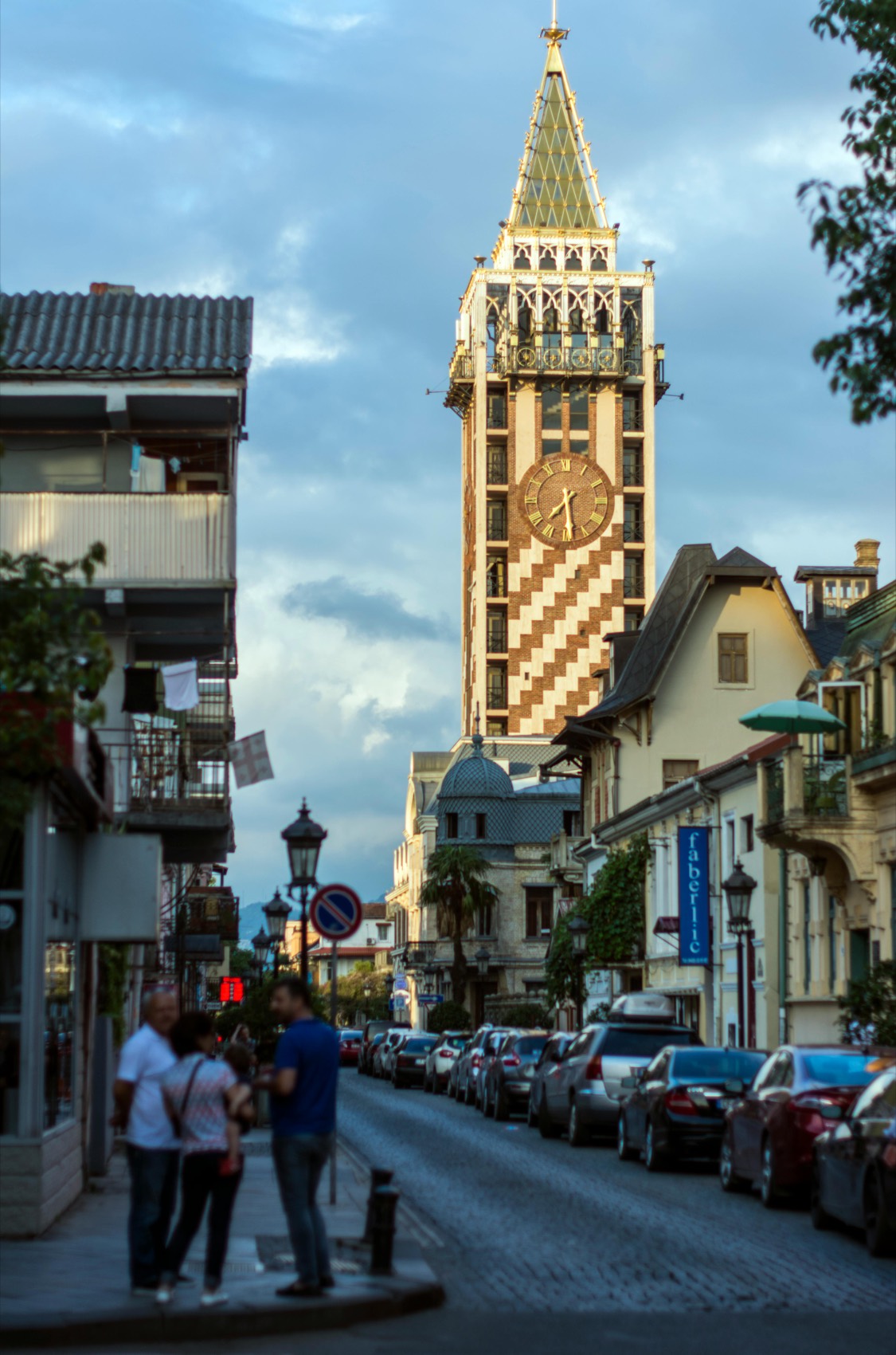 batumi piazza clock tower